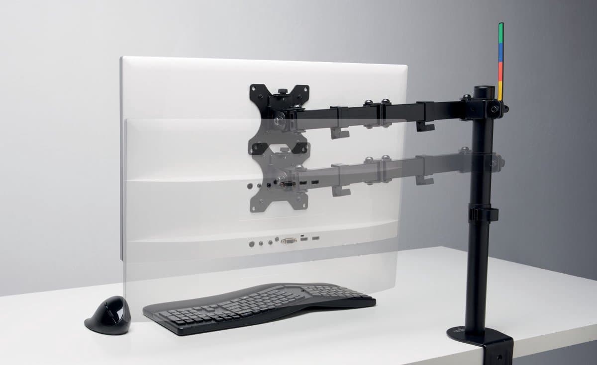 Kensington SmartFit Ergo Monitorarm Arm - Voor 1 Beeldscherm - Ergonomisch Ontwerp - Maximaal 34 inch en 8 kg - Zwart