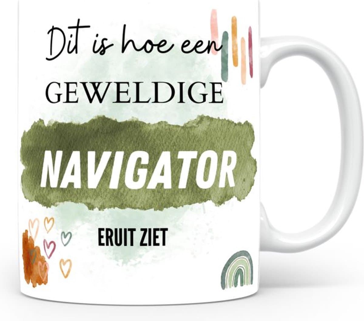 Mok bedrukken met beroep Navigator