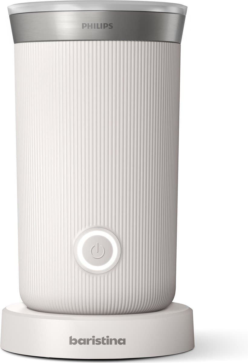 Philips Baristina Melkopschuimer Wit