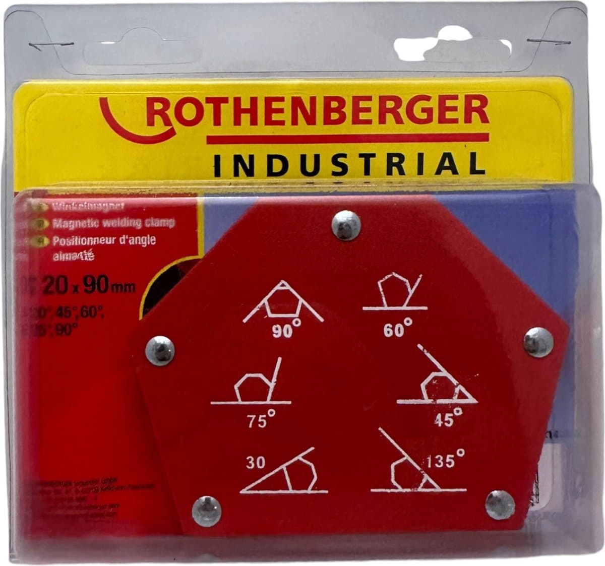 Rothenberger Hoekmagneet 120 x 90 mm