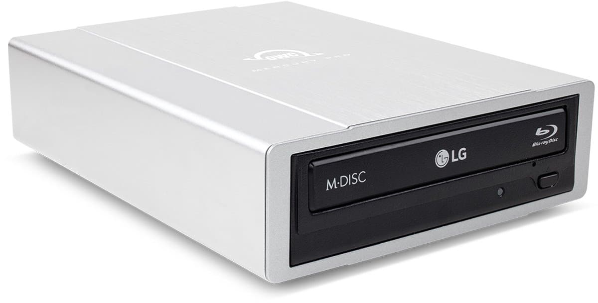 OWC Optical Drive Mercury Pro 16X - Blu-ray Lezer/Schrijver - External USB 3.0 - Mac/PC