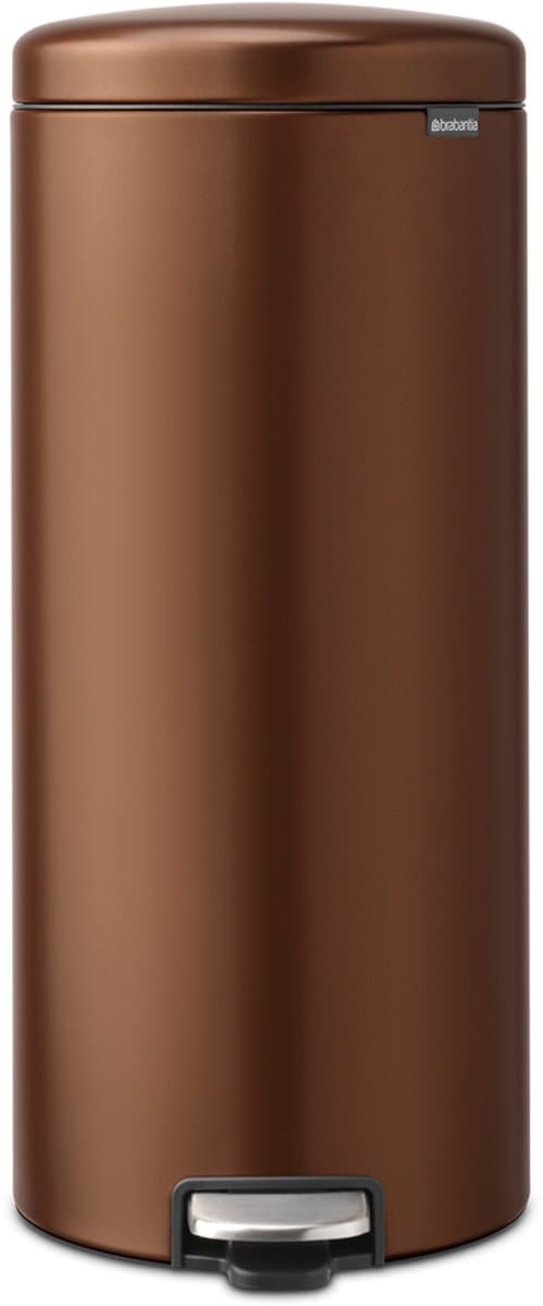 Brabantia NewIcon Pedaalemmer 30 liter Warm Bronze