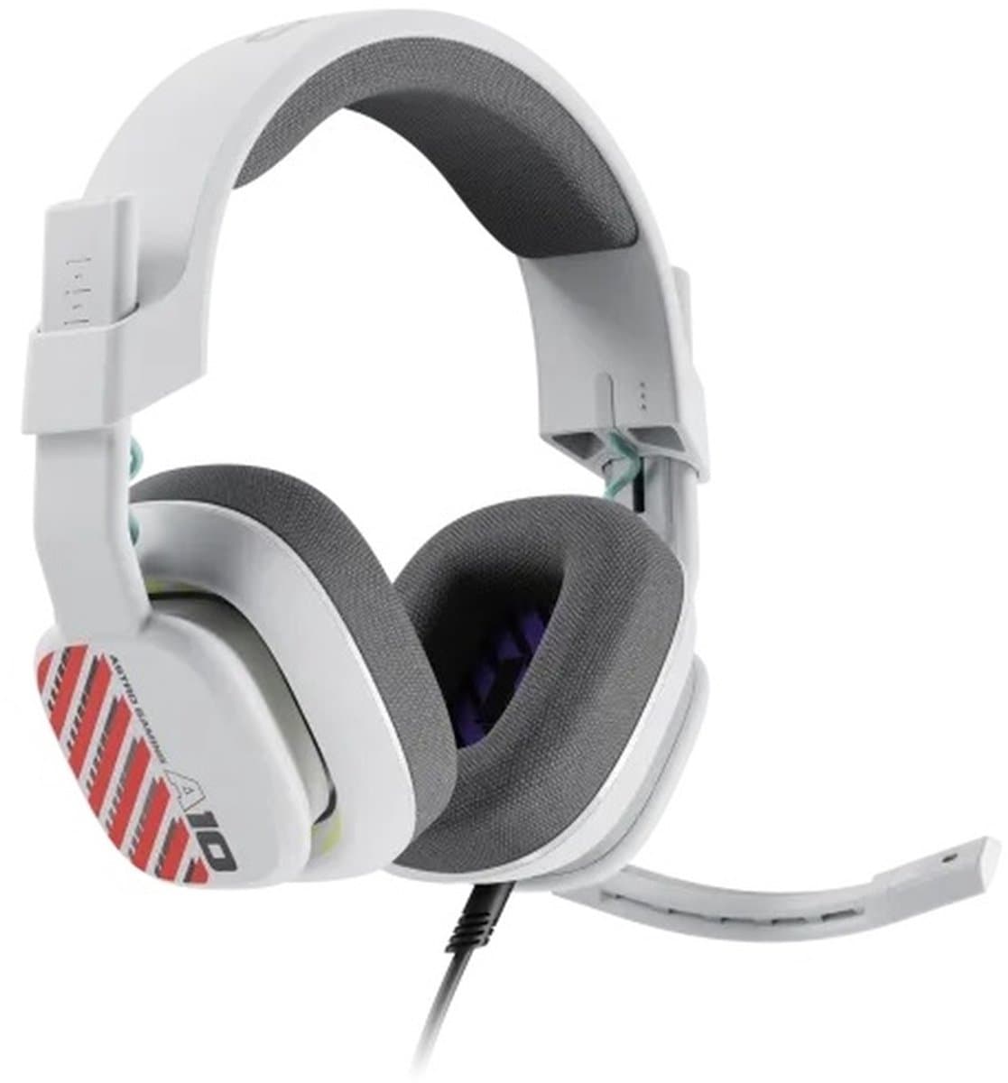 Logitech Astro A10, wired headset, white