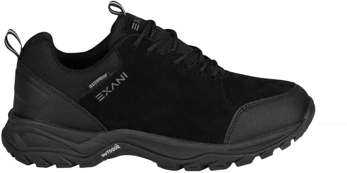 Exani WALKER - Dames Wandelschoenen Zwart - Comfort & Grip