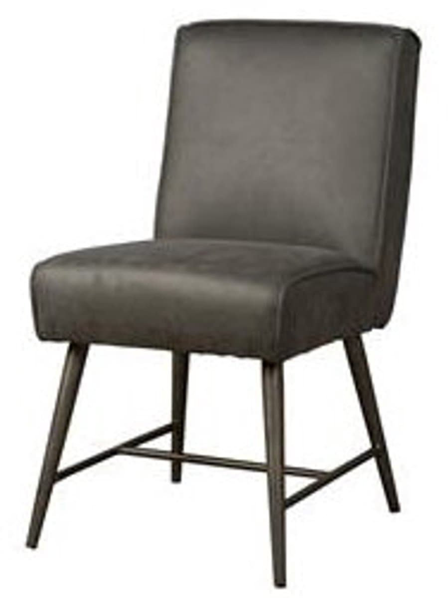 Tower Living Eetkamerstoel Belmonte - Grijs Stof - 62x62x86cm
