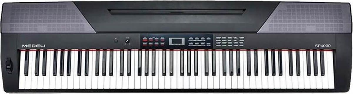 Medeli SP4000 digitale stage piano met 88 gewogen, hamer actie toetsen