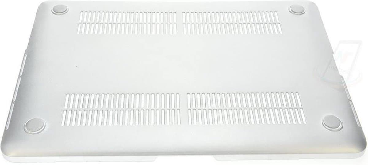 Zilver Backcover Laptop hoesje voor de Apple Macbook Air - 13.3 Inch
