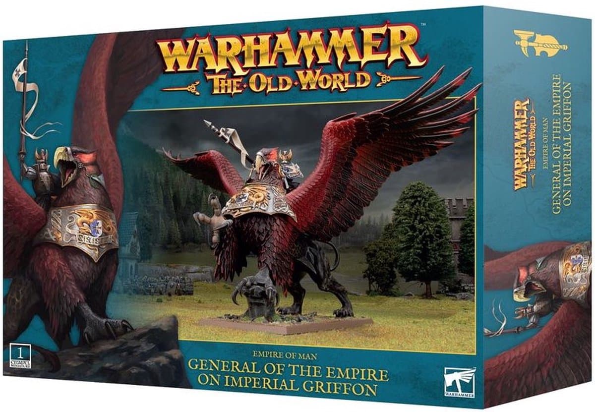 Warhammer - The Old World - Empire of Man - General of the Empire on Imperial Griffon (06-103)