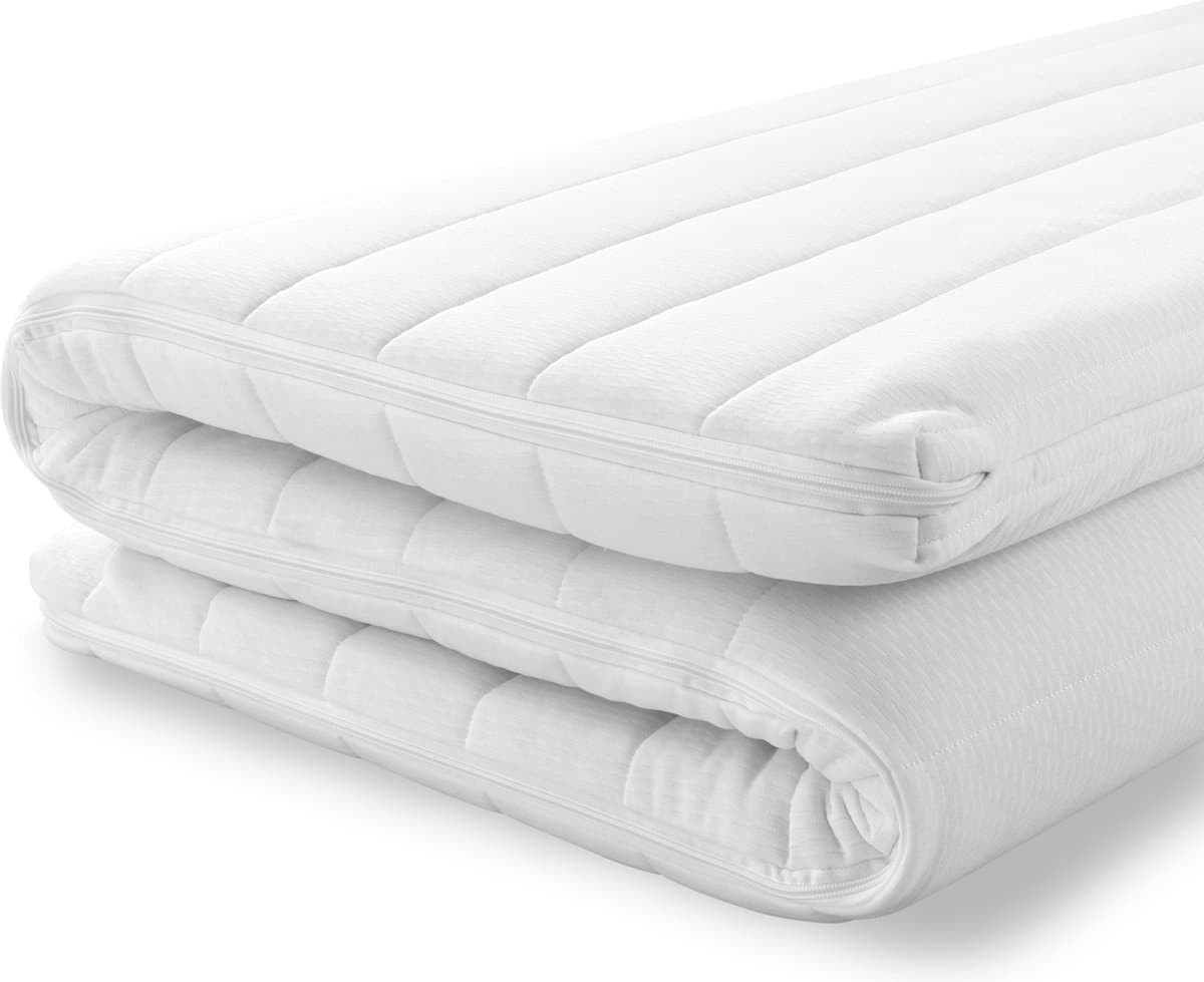Topdekmatras topper traagschuim-Nasa-Visco 90x200 7 CM