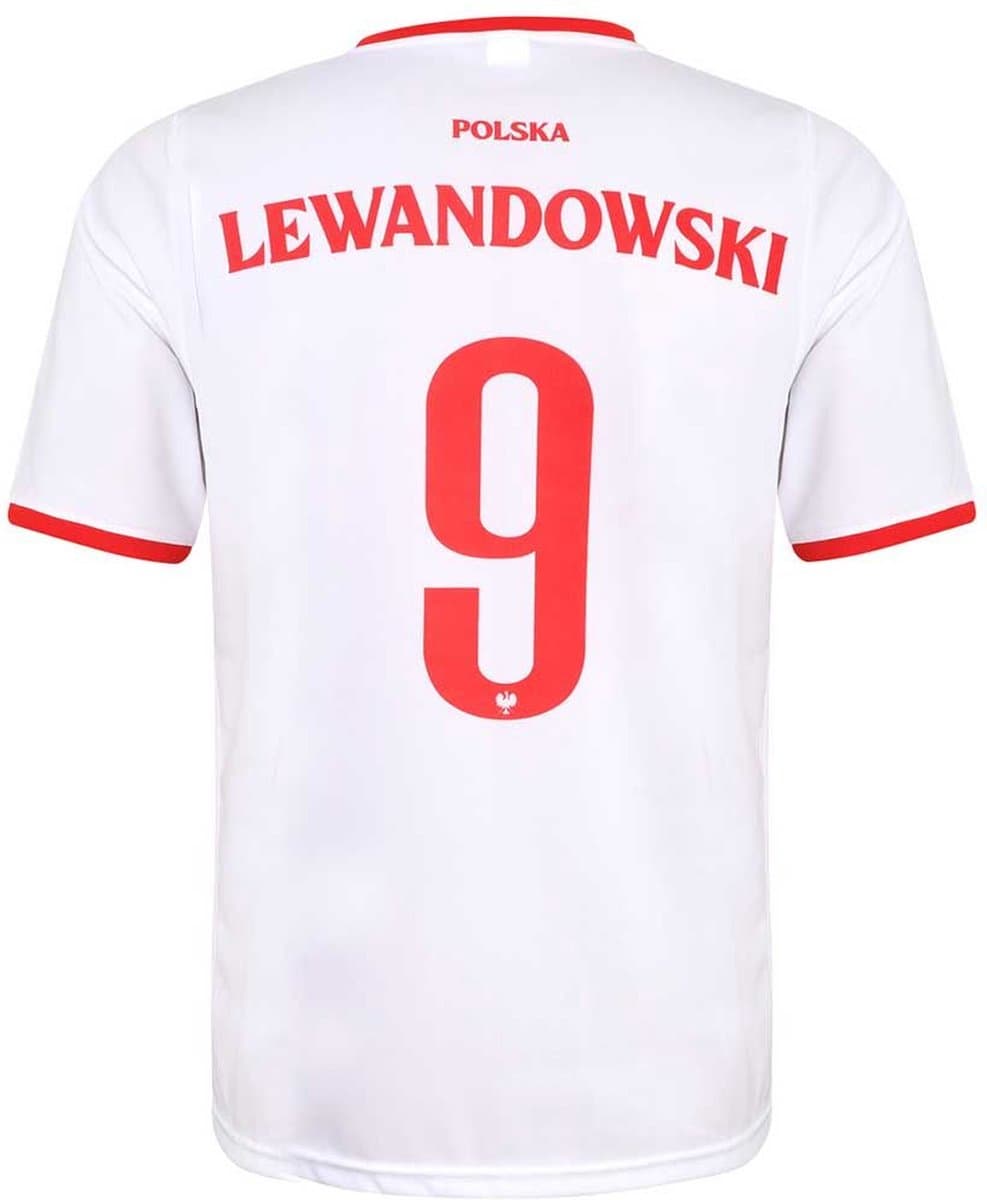 Polen Lewandowski Voetbalshirt - Voetbalshirts Kinderen - Jongens en Meisjes - Sportshirts - Volwassenen - Heren en Dames - Maat M