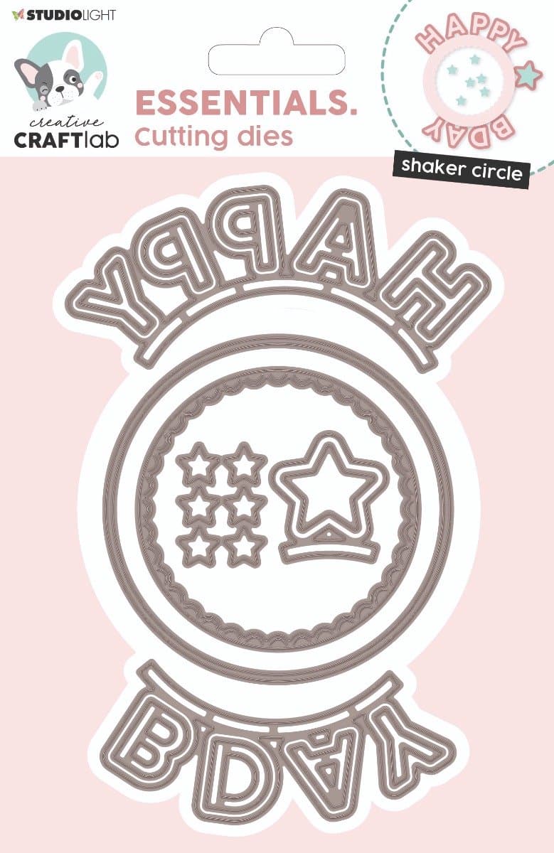 Creative Craftlab Essentials snijmal shaker Circle Happy