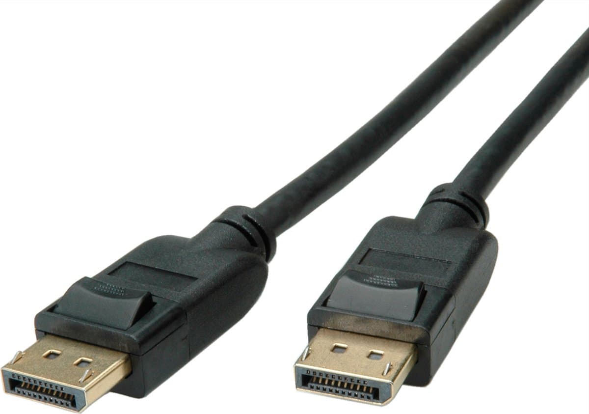 ROLINE GREEN DisplayPort-kabel, v1.4, DP M - M, zwart, 3 m