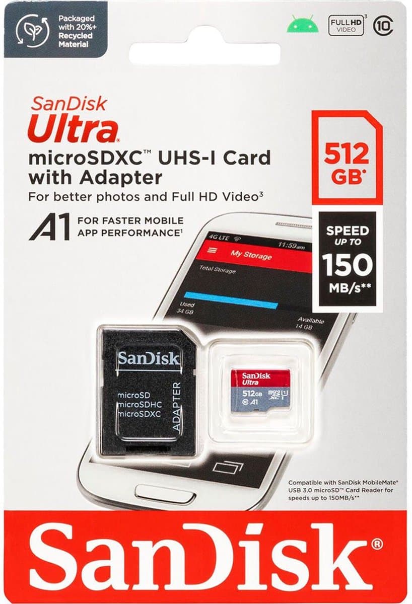 SanDisk Ultra 512GB microSDXC