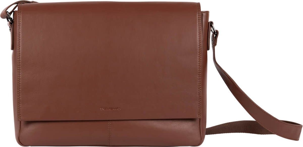 YR messenger bag YR 81540 cognac