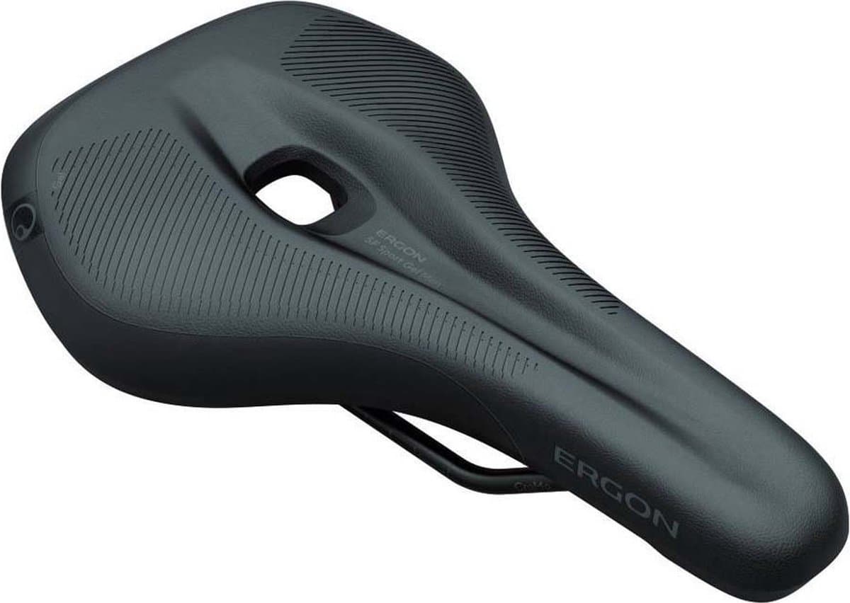 Ergon Zadel SF Sport gel heren S M zwart