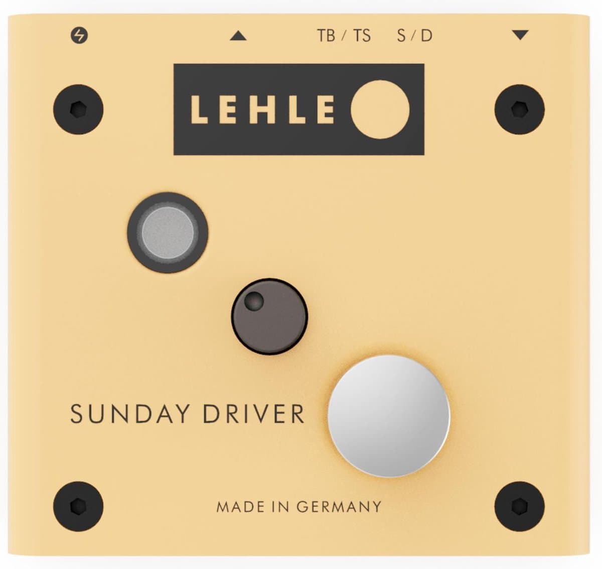 Lehle Sunday Driver SW V2 - Buffer & booster met switch - Geel