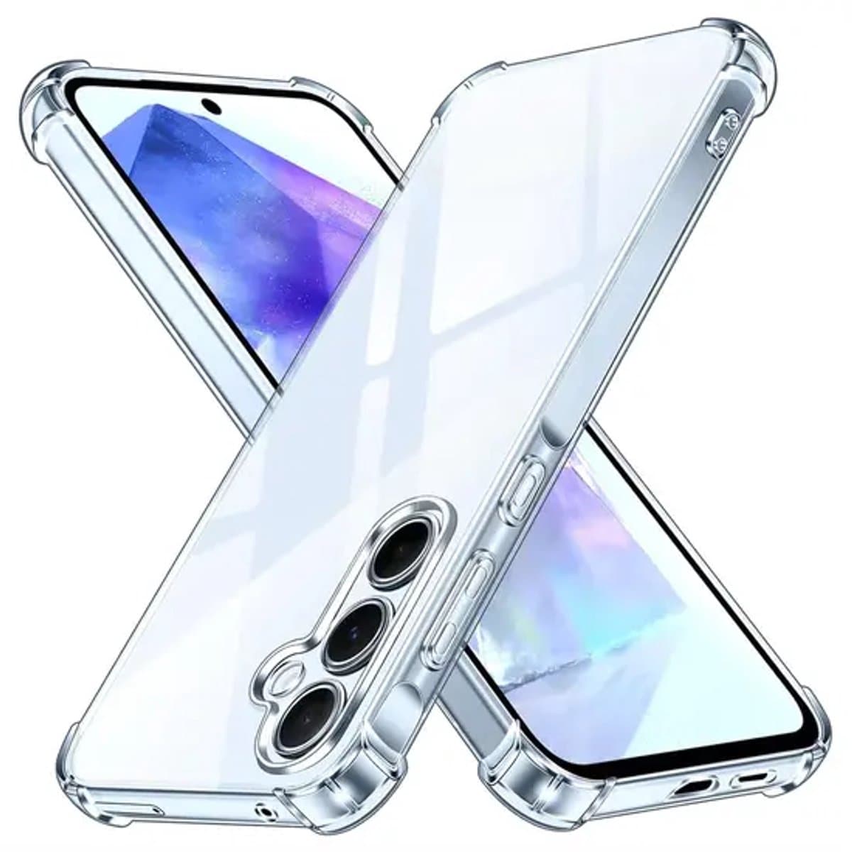 Samsung Galaxy S22 shockproof / Anti-Shock Doorzichtige Bumper hoes