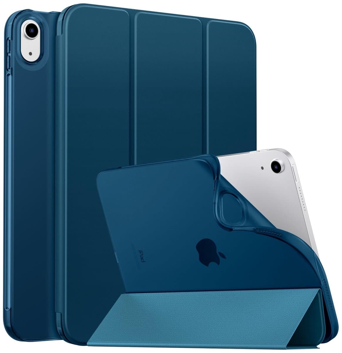 Dailygoods- iPad Hoes 10e Generatie - Slank Lichtgewicht Ontwerp - Automatische Scherm Aan/Uit Functie - TPU Achterkant - Nauwkeurige Uitsparingen - Eenvoudig te Installeren - Tablet Case