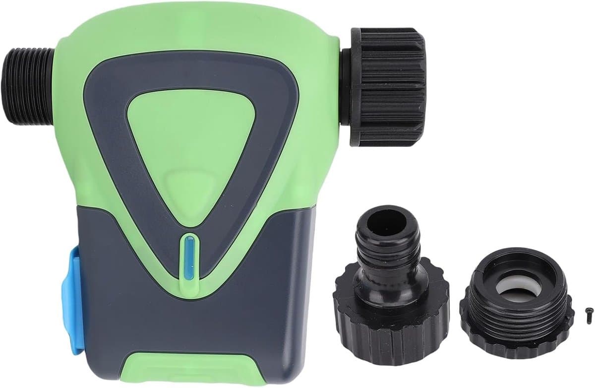 Slimme Tuinslang Timer - Water Controller - Automatisch Bewateren - App Bediening WiFi - 3/4 Inch Slang - Grijs