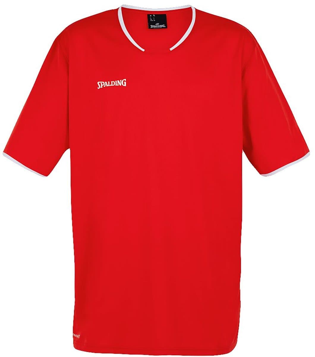 Move Shooting Shirt Korte Mouw Rood/Wit