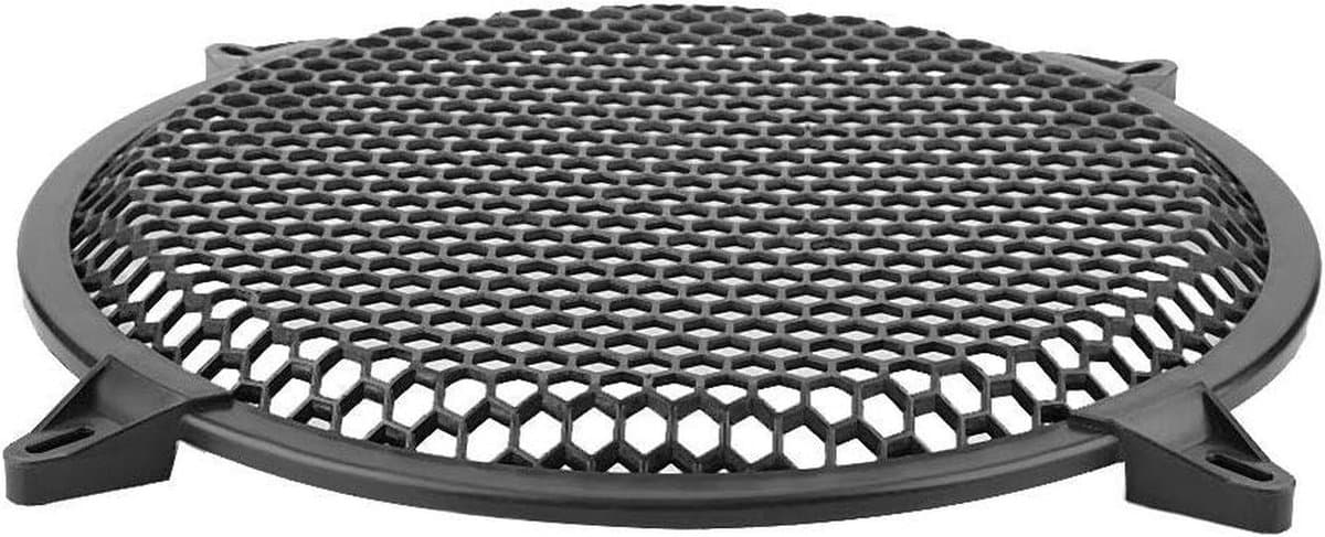 Luidspreker Grille - Subwoofer Beschermer - Auto Audio Decoratie - Corrosiebestendig Plastic - 12 inch - Zwart