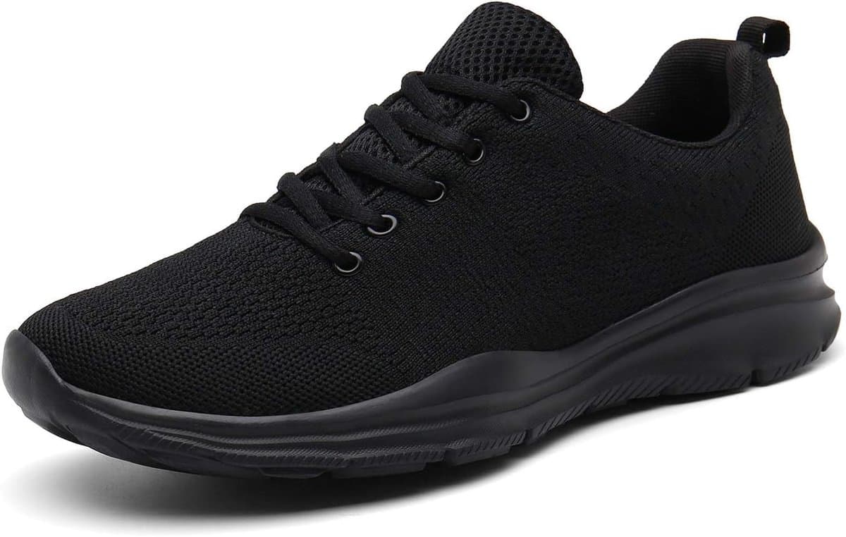 Loopschoenen, voor heren en dames, ademend, turnschoenen, met veters, sportschoenen, sneakers