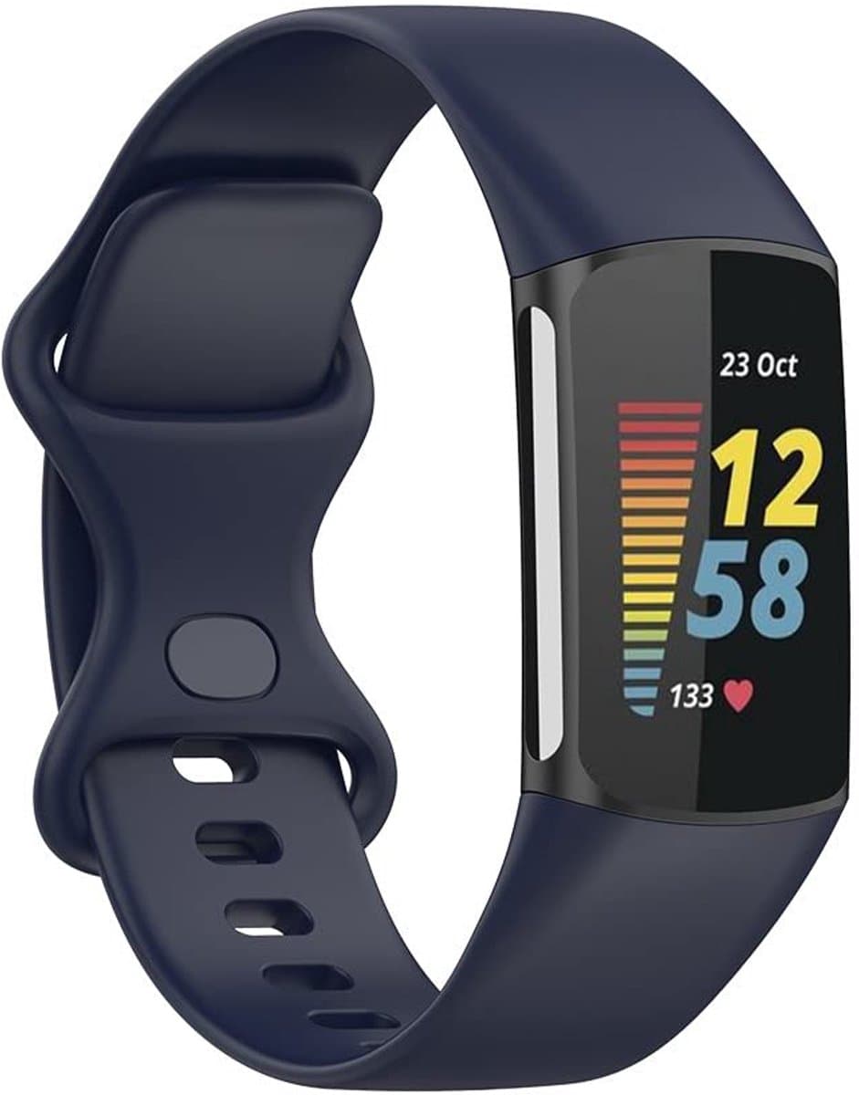 Silikon Armband voor Fitbit Charge 5 - Vervangband in diverse kleuren en maten