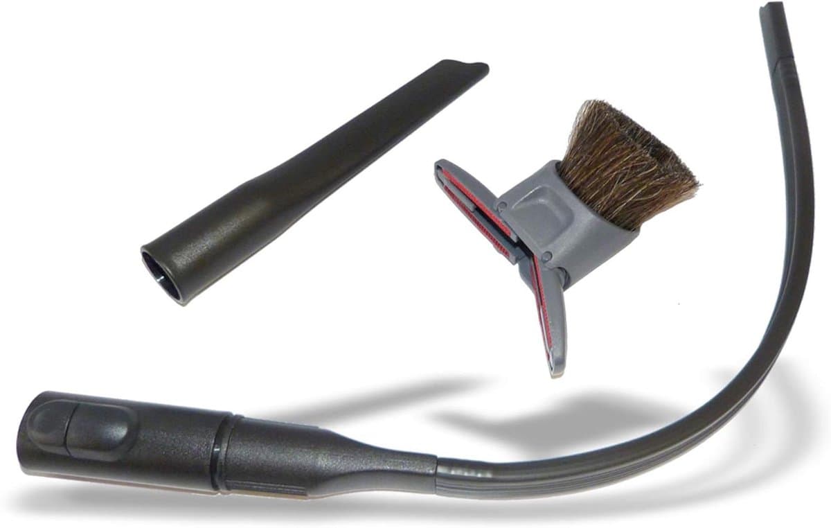 Stofzuigermondstuk Set - Reservemondstukken Sproeierset - Stofzuigen Huis - 3 Delige Set - 345 cm 63 cm - Zwart