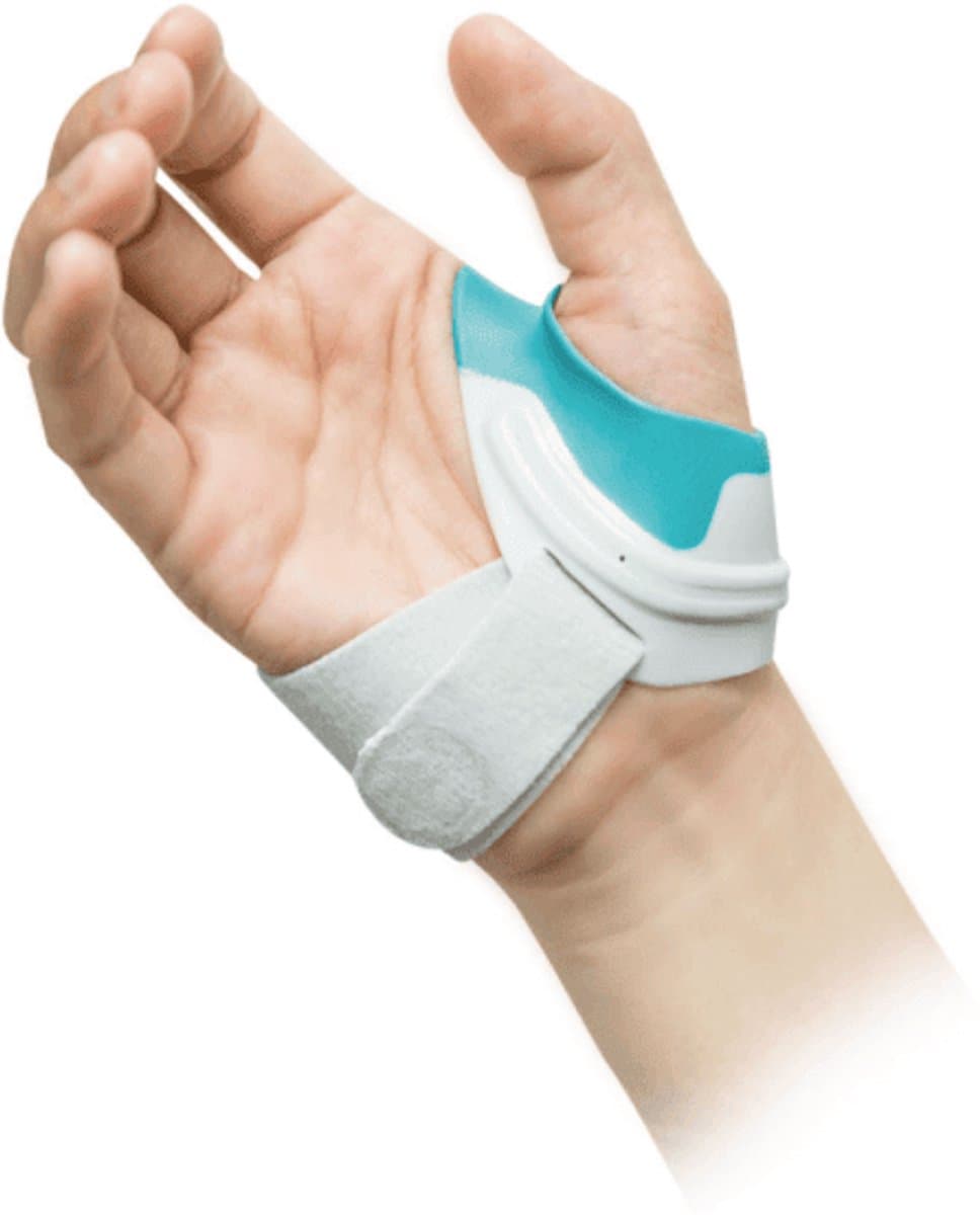 E-life – CMC Duimbrace – Ondersteuning voor duim bij artrose en overbelasting - S - Links - Wit
