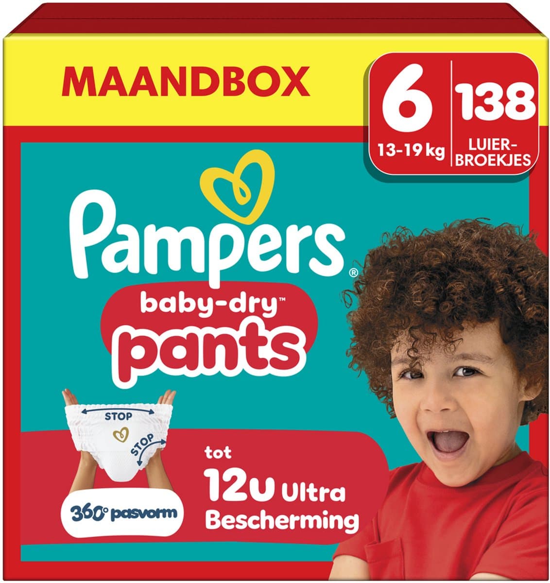 Pampers Baby-Dry Pants Maat 6– Maandbox 138 Pants