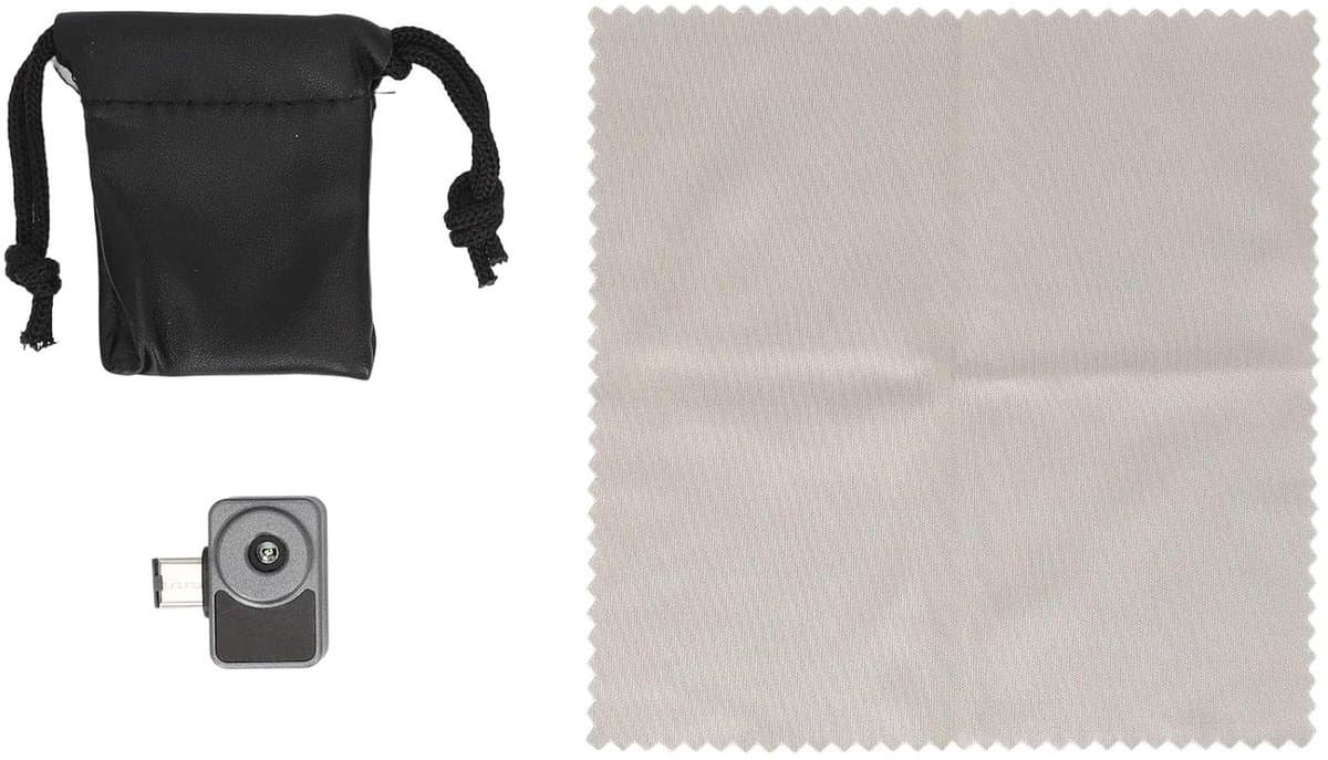 Warmtebeeldcamera Telefoon - Infrarood Camera - Temperatuur Meten - 256x192 Resolutie - USB Type C - Zwart