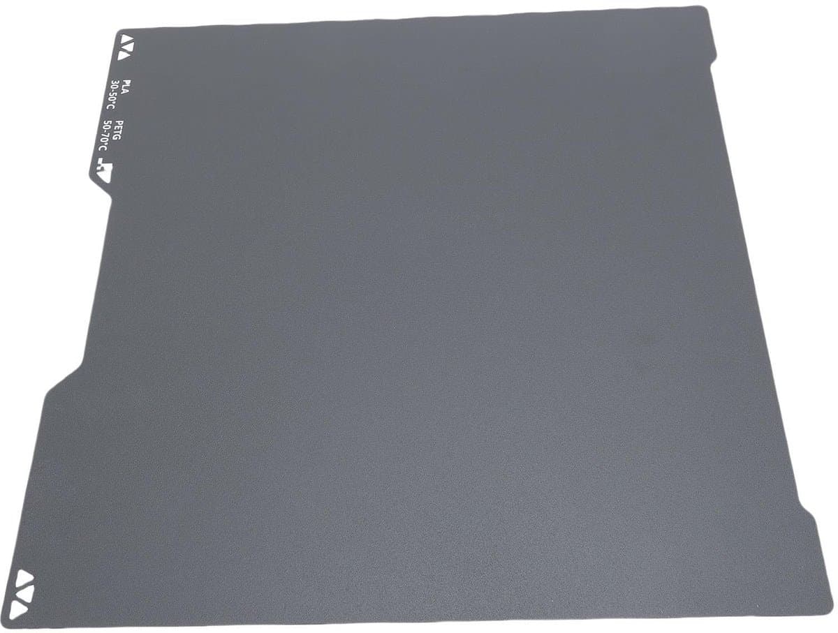 Dailygoods- Bouwplaat Dubbelzijdig - 3D Printer Bedplaat - Compatibel met PLA/PETG - Temperatuurcompatibiliteit tot 75 °C - Elastische Vervorming - Robuuste Epoxideharscoating - 3D-printer Bed