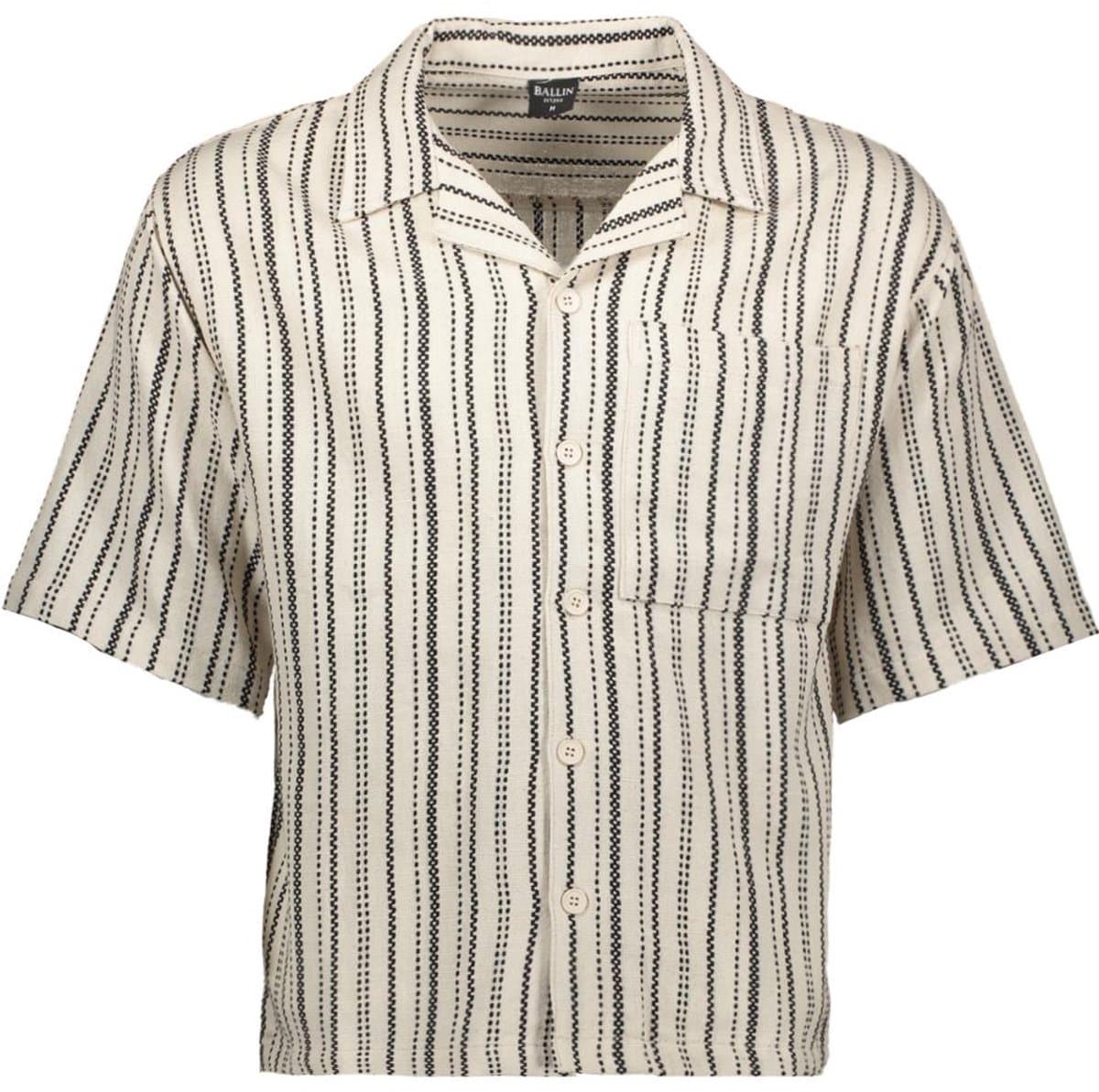 Ballin Overhemd Resort Top 2670 Off White Mannen Maat - S