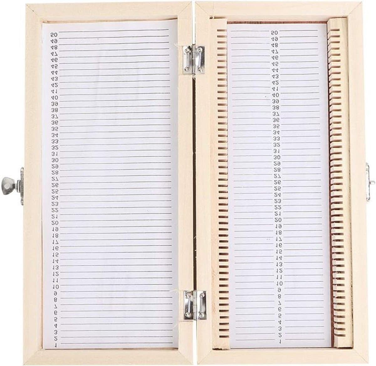 Voorbereide diadoos, microscoopglaasjesdoos, metalen gesp voor schoolstudent