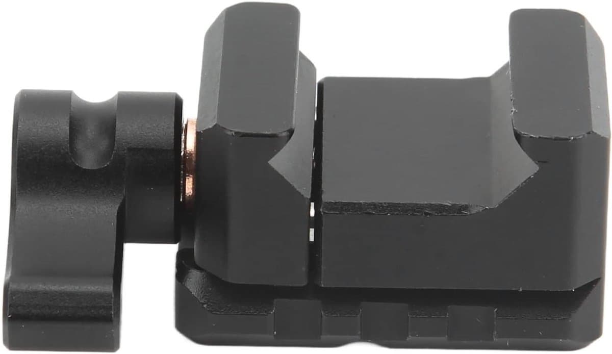 Monitor Klem - Snelle Klem - Camera Uitbreiding - Verstelbare Vergrendeling - 1/4 3/8 Schroefdraad - Zwart