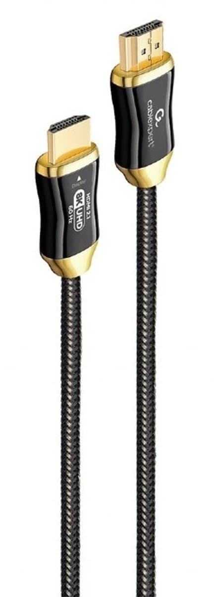 Gembird Ethernet Aoc Premium Series Hdmi-kabel 10 M Goud