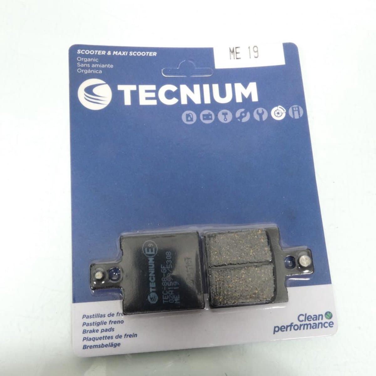 tecnium remblokje voor moto moto guzzi 1000 v10 centauro / gt 1997 tot 1999 ar nieuw