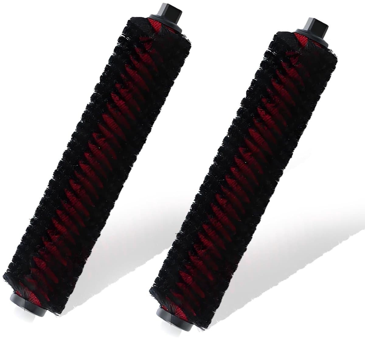 Dailygoods- Reinigingsborstel 2 Stuks - Zelfreinigende Hoofdborstel - Compatibel met Roborock S8/S7 - 500 tpm - Zachte Wasbare Borstelharen - Hoge Dichtheid - Stofzuigerborstel