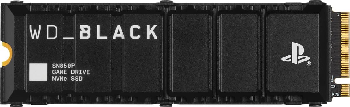 WD Black SN850P 4TB Heatsink NVMe SSD