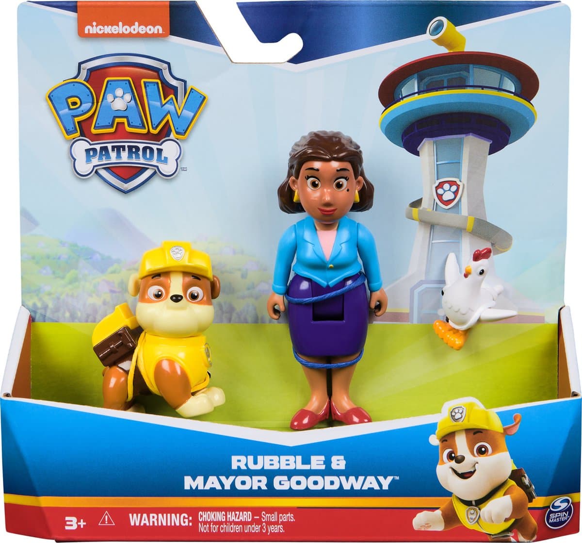 Spin Master Paw Patrol Rubble Speelfiguur - 11,5 cm, Rubble