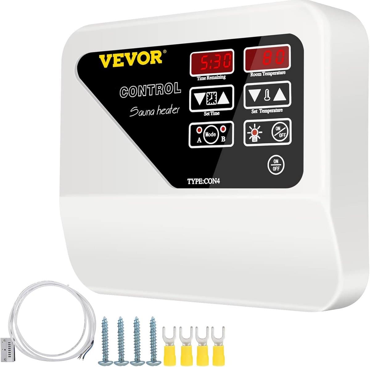 Digitale Externe Controller voor Saunakachel 3-9 kW met Temperatuursensor