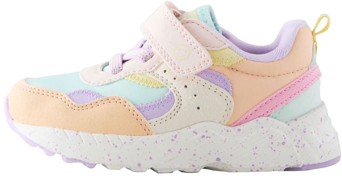 Next Sneakers met klittenbandsluiting en elastische veters