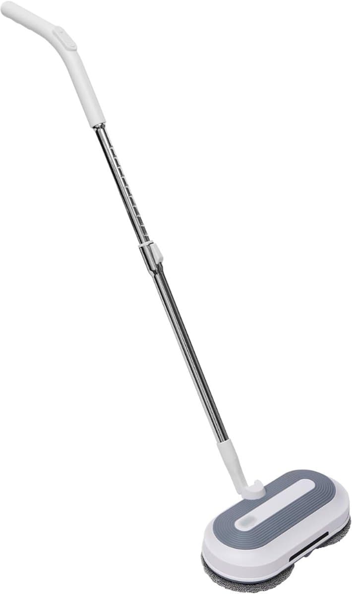 MMM® Dweilsysteem Elektrisch - Dweilsysteem - Karcher Vloerreiniger - Wit en Grijs - 54 cm x 24 cm x 13 cm