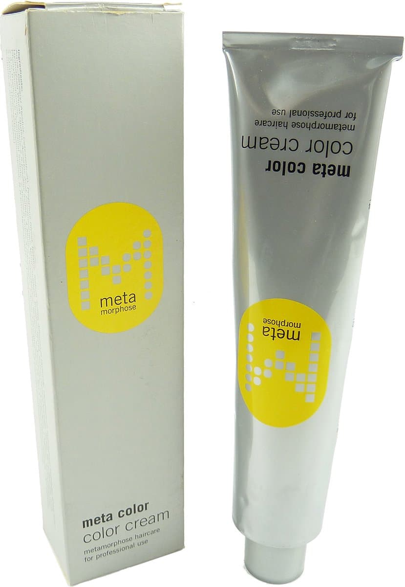 Metamorphose Meta Color Cream Permanente Crème Haarkleur Kleuring 120ml - 7.06 mittel-natur-rotblond medium natural red blonde
