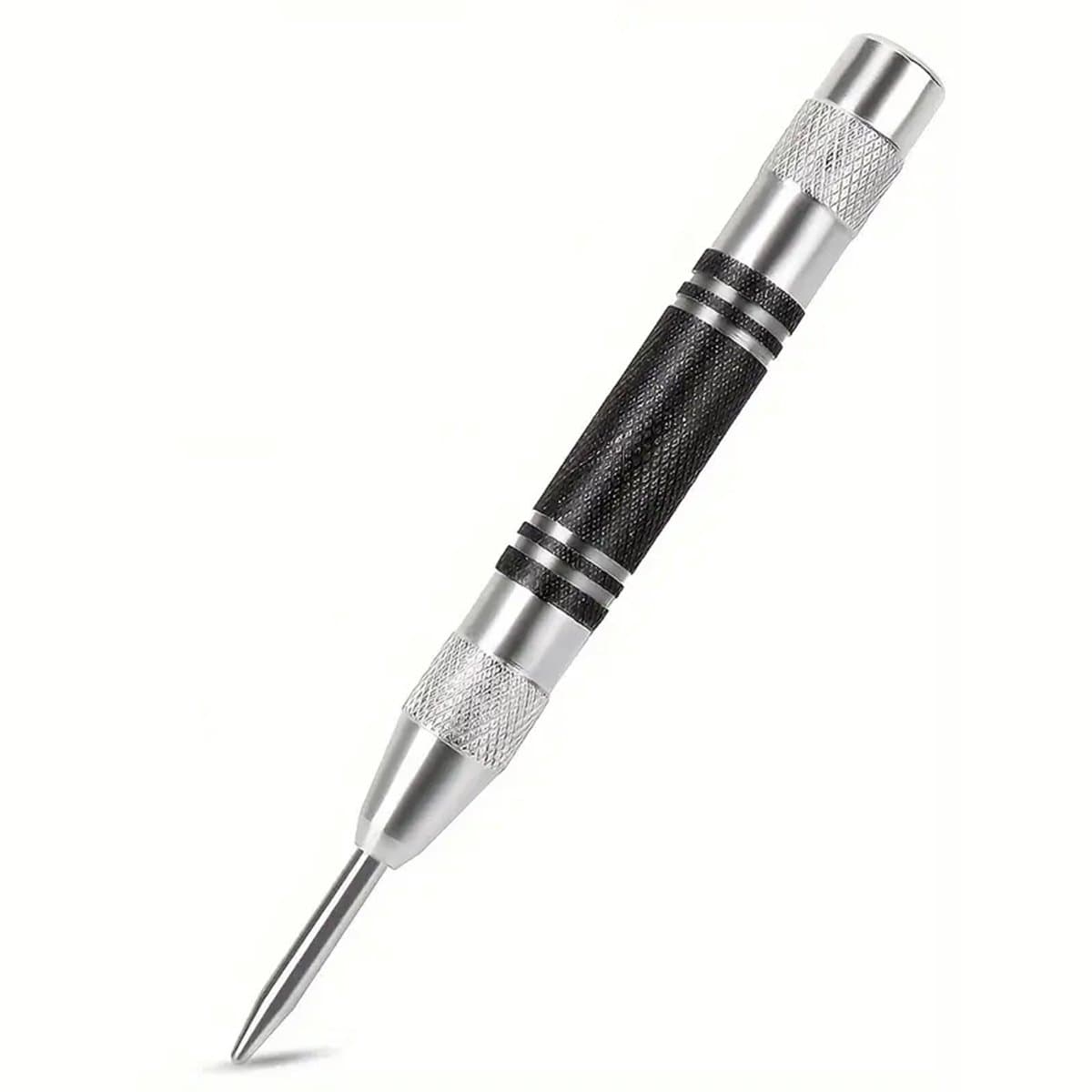 DW4Trading Automatische Centerpons Centerpunt L=130mm Ø13mm - RVS