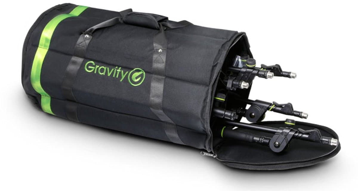 Gravity BGMS 6 SB Transporttasche für 6 kurze Mikrofonstative - Accessoires voor standaards