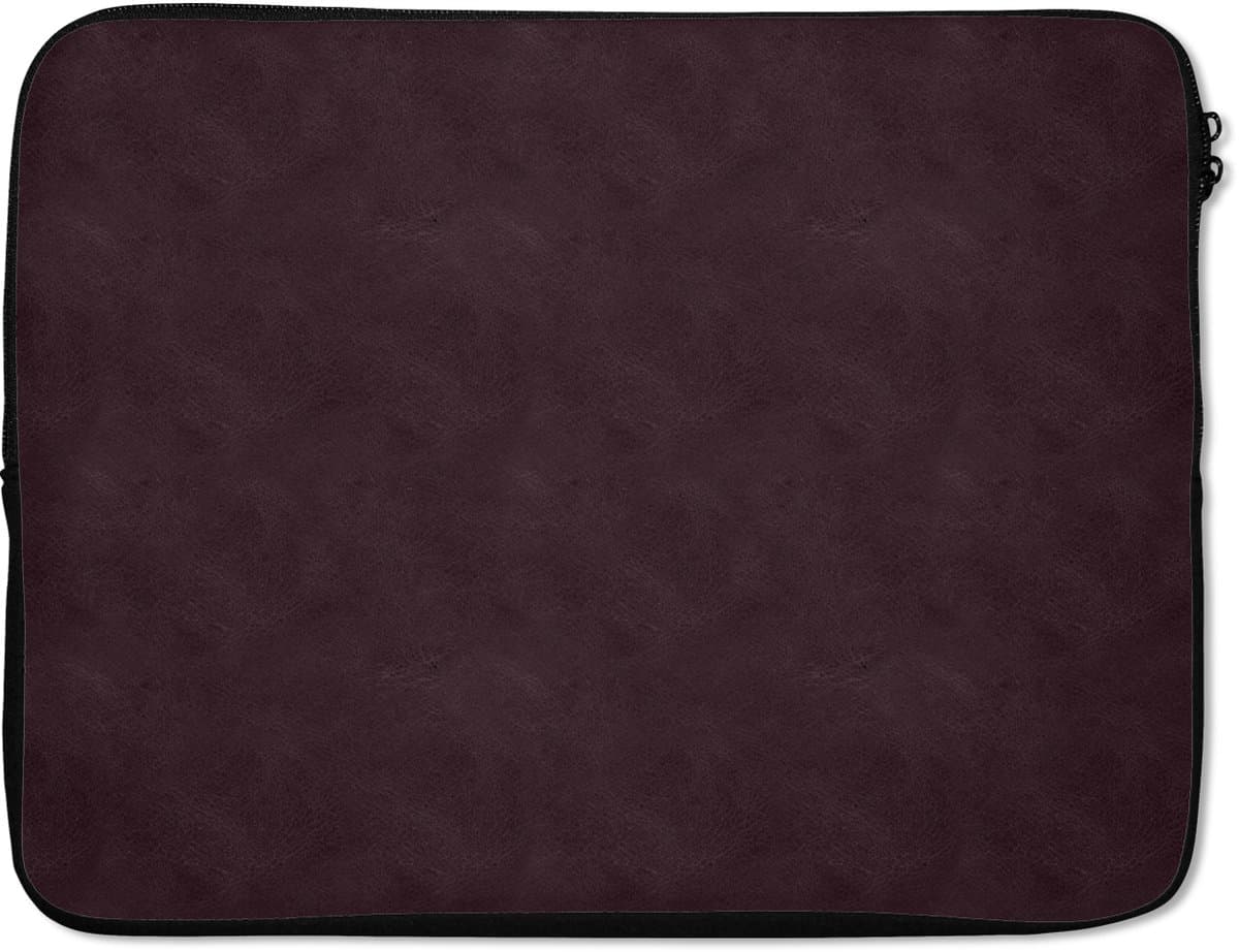 Laptophoes - Leer print - Dierenhuid - Laptop accesoires - 15 6 Inch - Laptop - Laptop sleeve