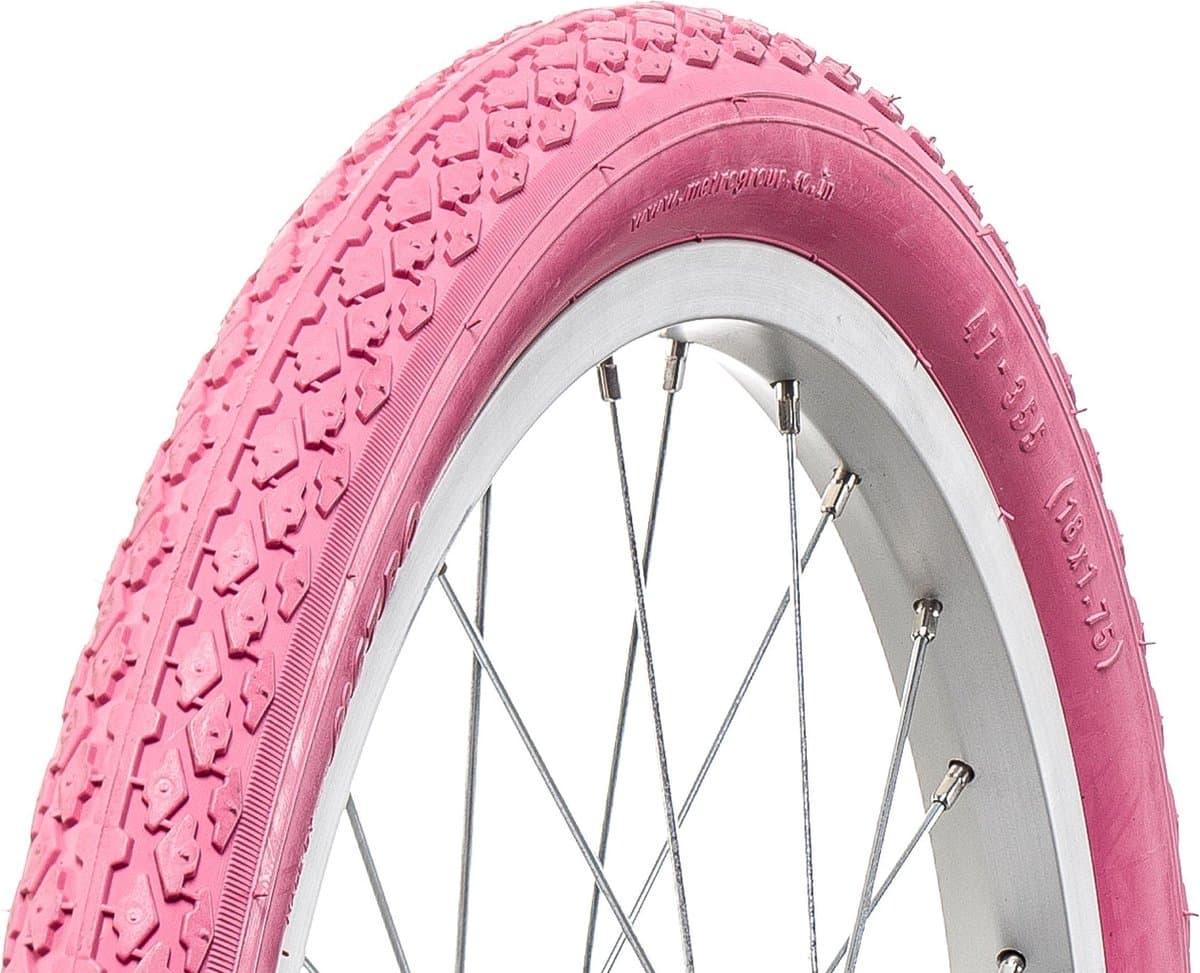 AMIGO Ortem Boost buitenband - Fietsband 18 inch - ETRTO 47-355 - Lichtroze