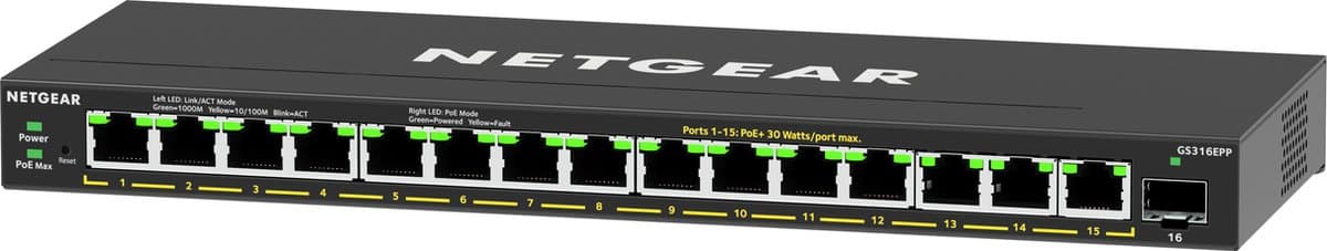 Netgear GS316EPP