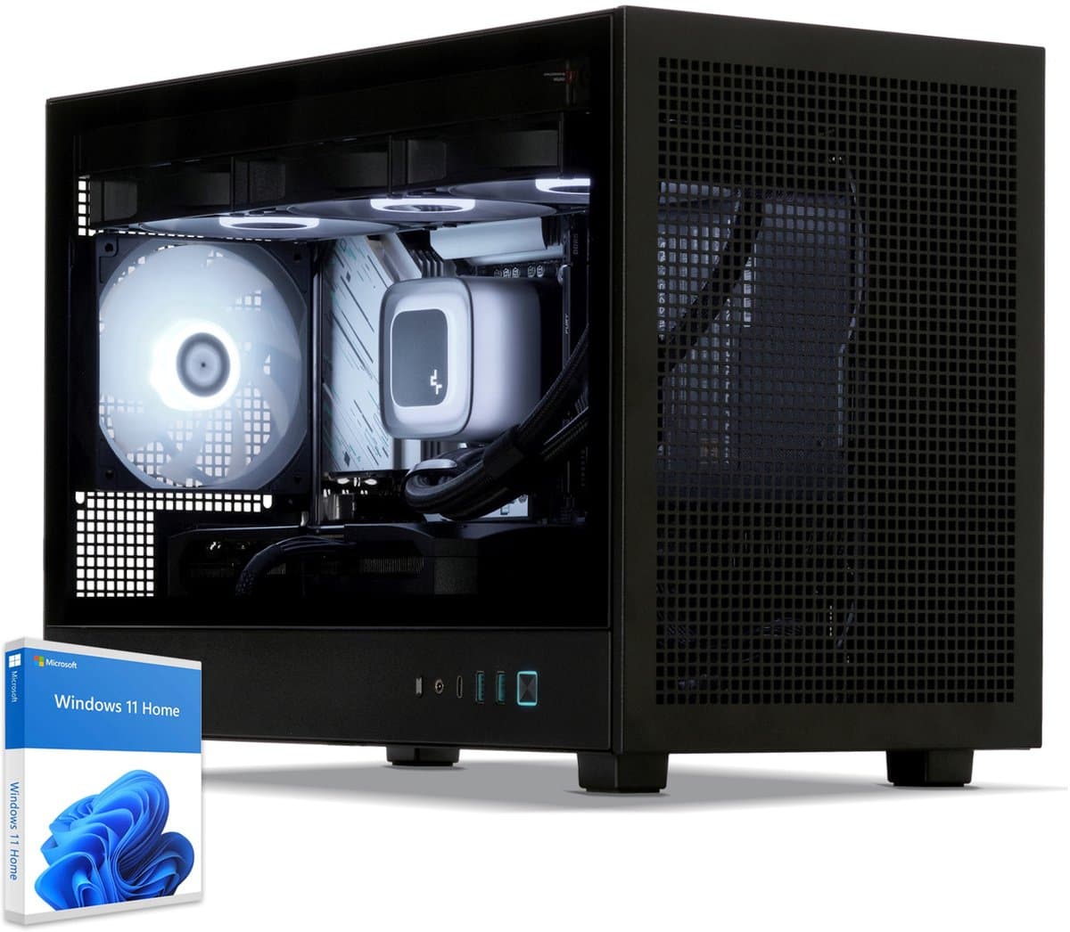 Sedatech Advanced Gaming PC Waterkoeling Extreme • Intel i5-12600KF 10x 3.7GHz • Radeon RX 9070XT • 32Gb DDR5 • 2Tb SSD M.2 • WiFi • Bluetooth, USB C • Windows 11 • Desktop computer